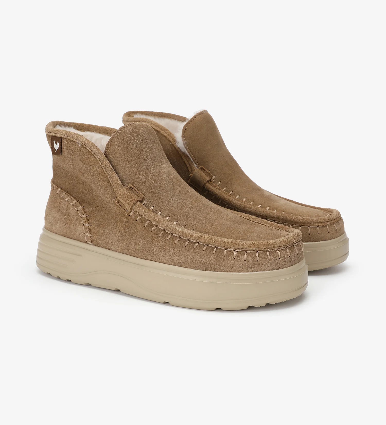 Bota Walk in Pitas Perth Camel Para Mujer