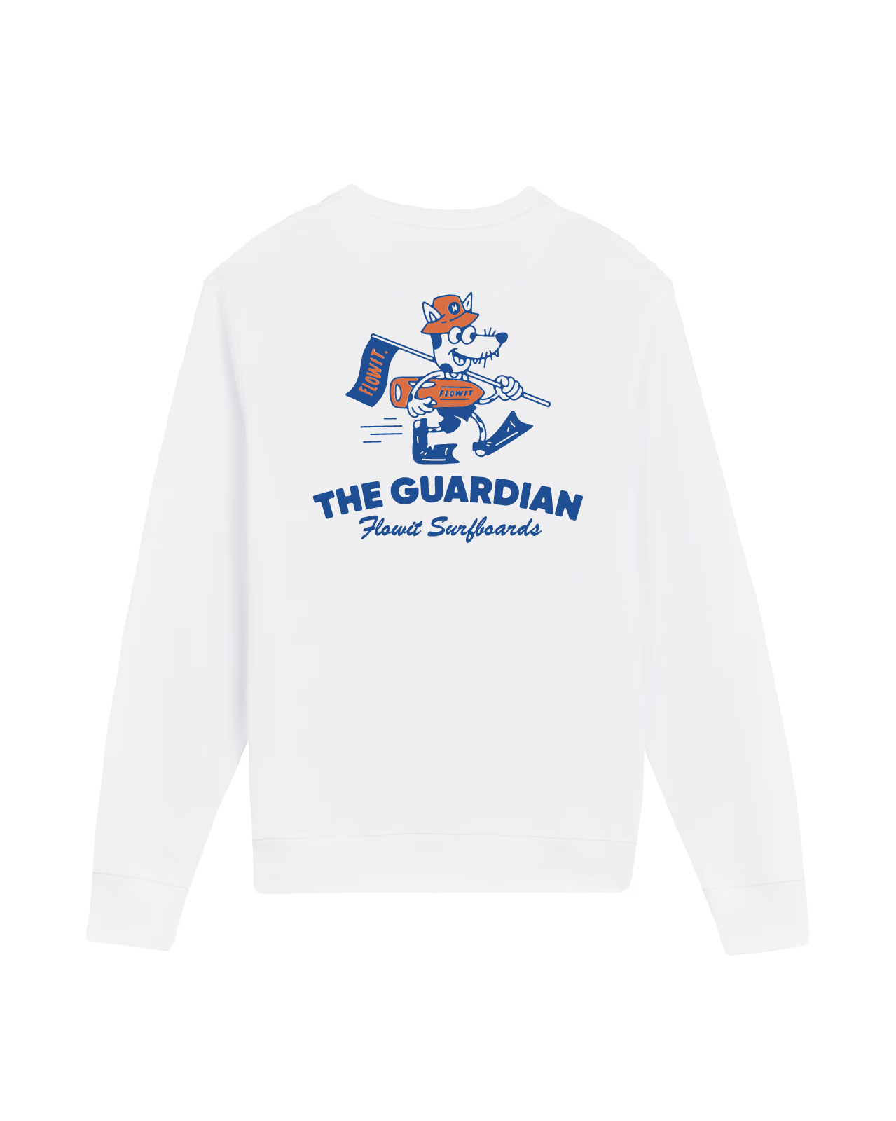 Sudadera Flowit The Guardian Blanca Unisex