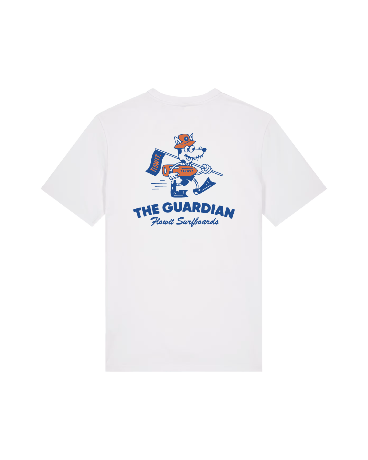 Camiseta Flowit The Guardian Unisex Blanca
