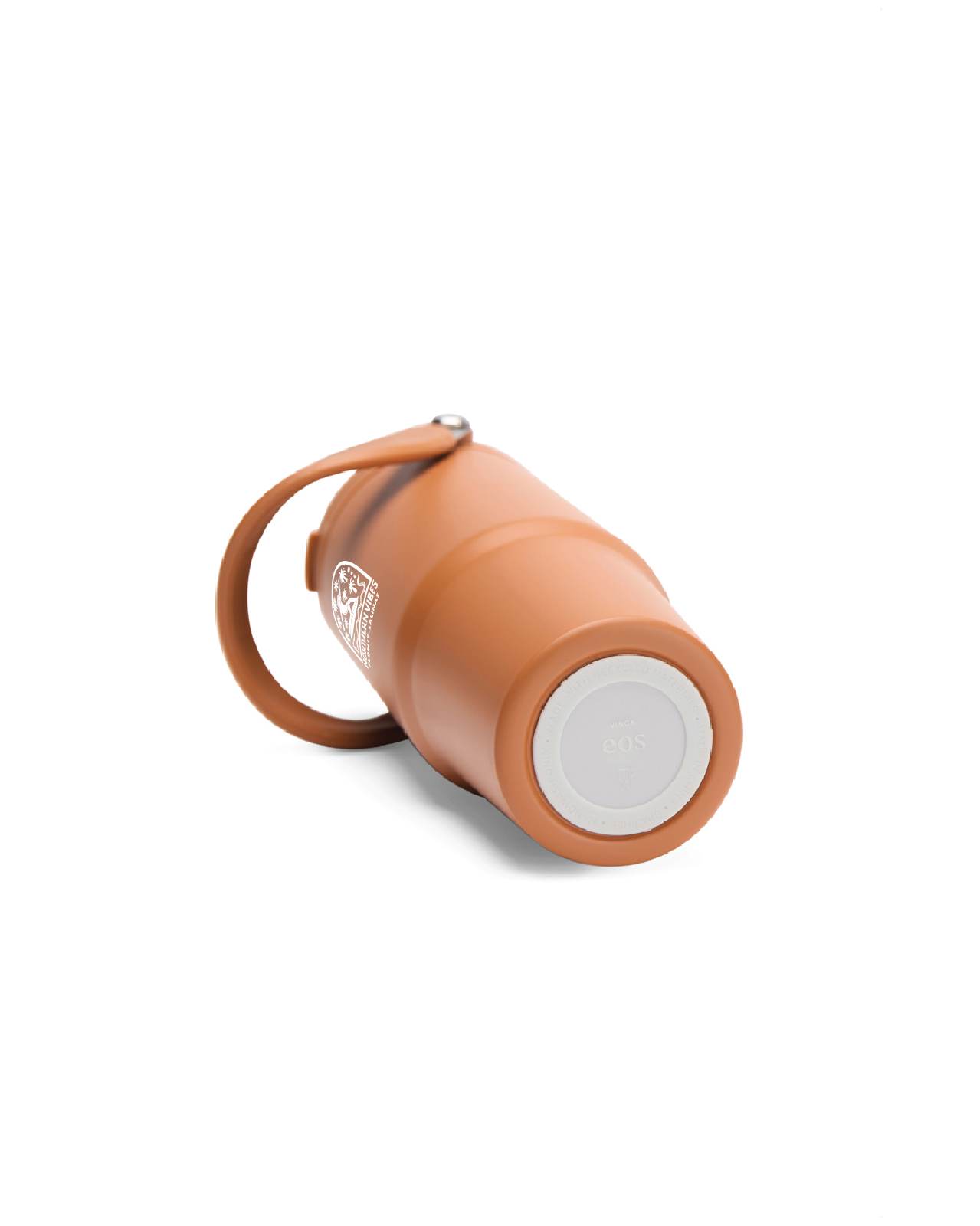 Vaso Termo Flowit RCS De Acero Inoxidable Reciclado  Naranja 880 ml