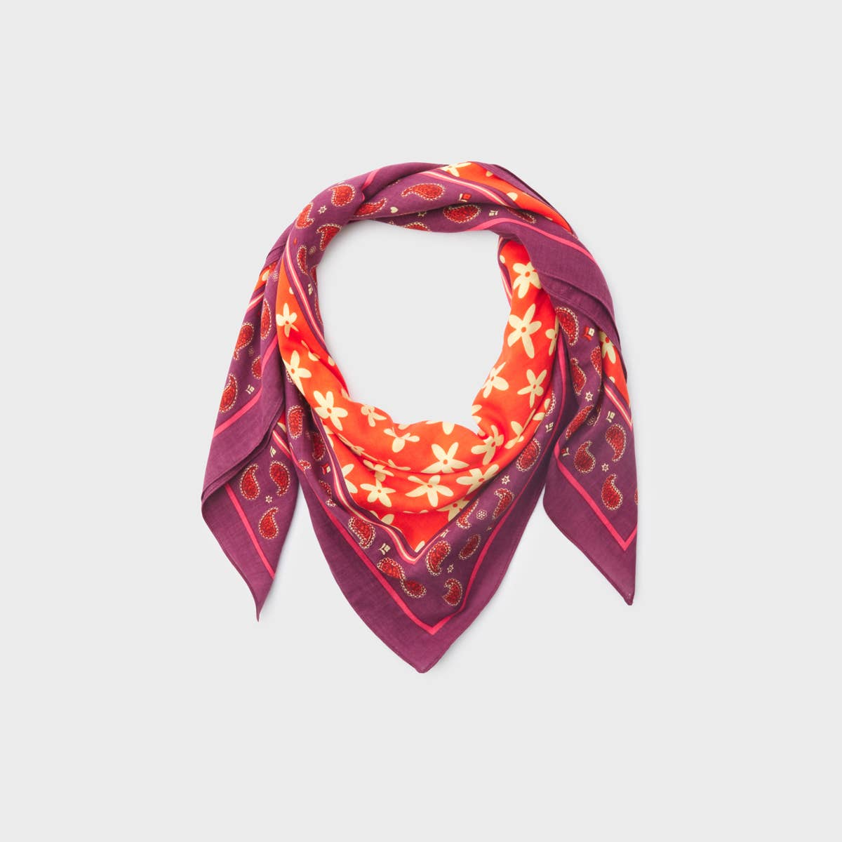 Pañuelo 100% Algodón Orgánico Célestine: Talla única