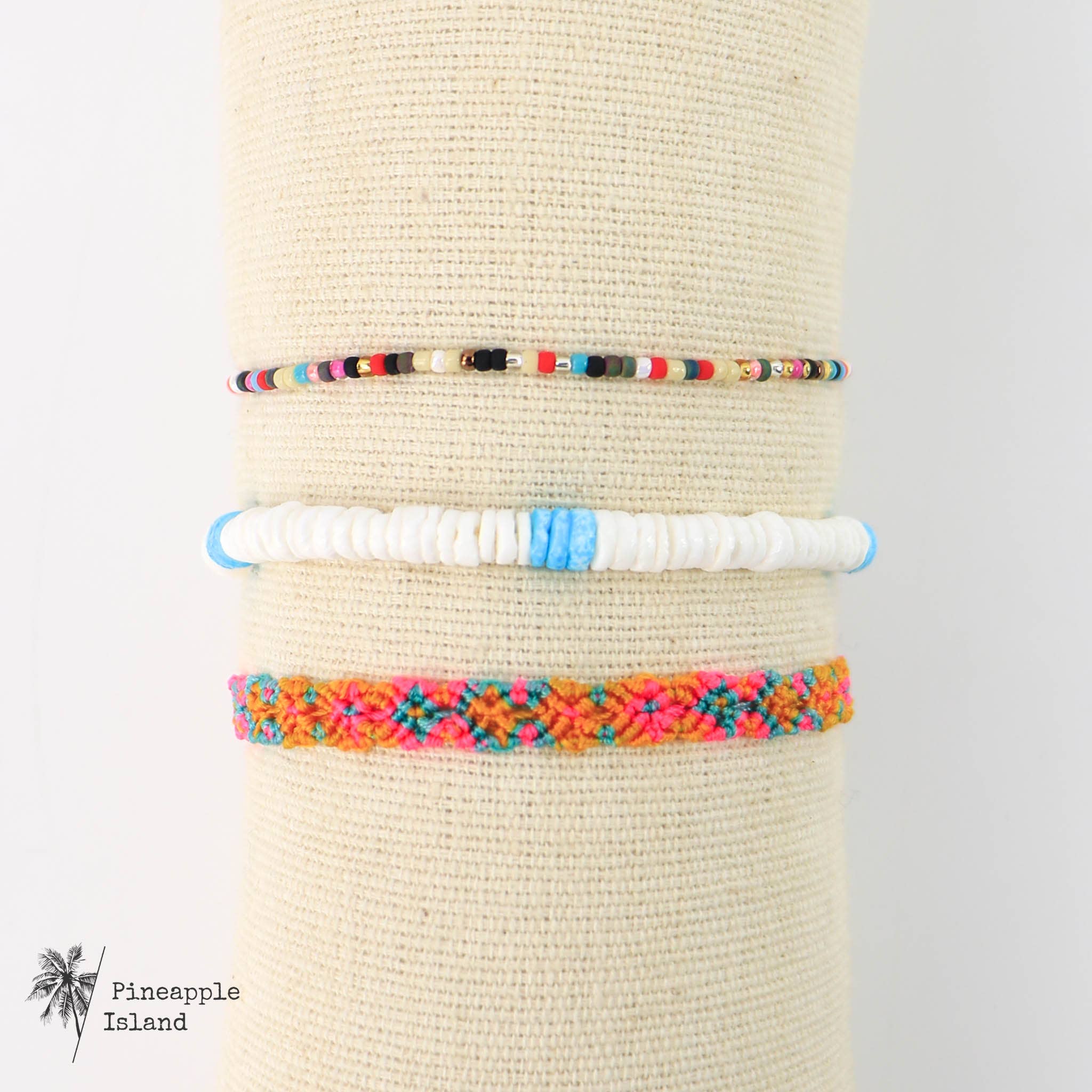Set de pulseras Layang Beach  Pineapple Island