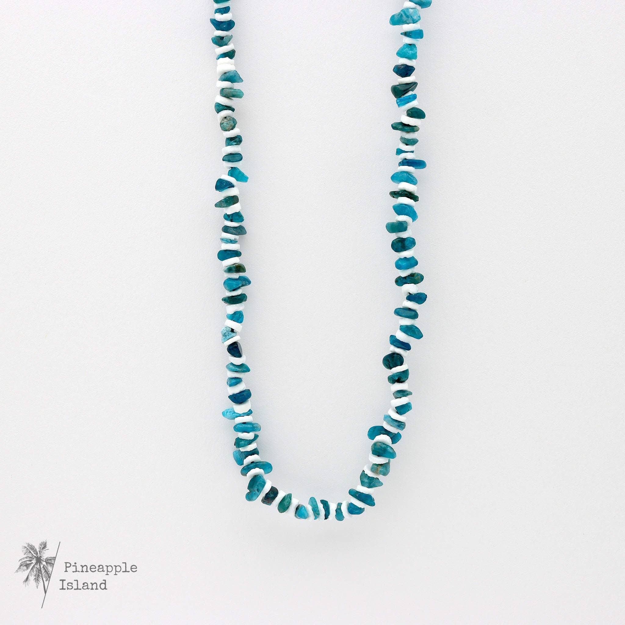 Collar con cuentas Dunes Stone  Pineapple Island: Océano profundo