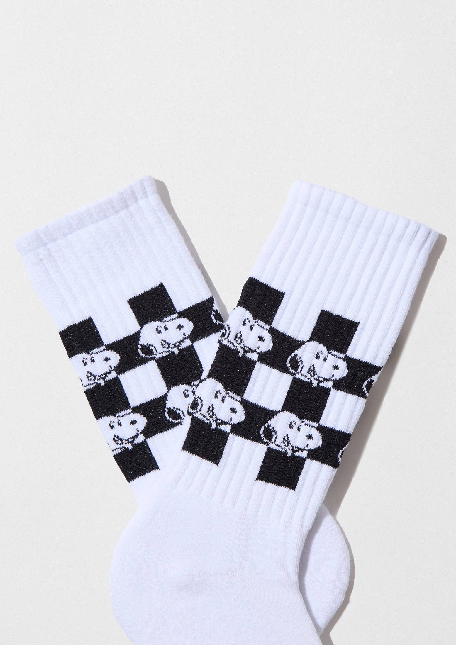 BeSnoopy Chess Street - 100% Organic Cotton Socks: Blanco / 41/46
