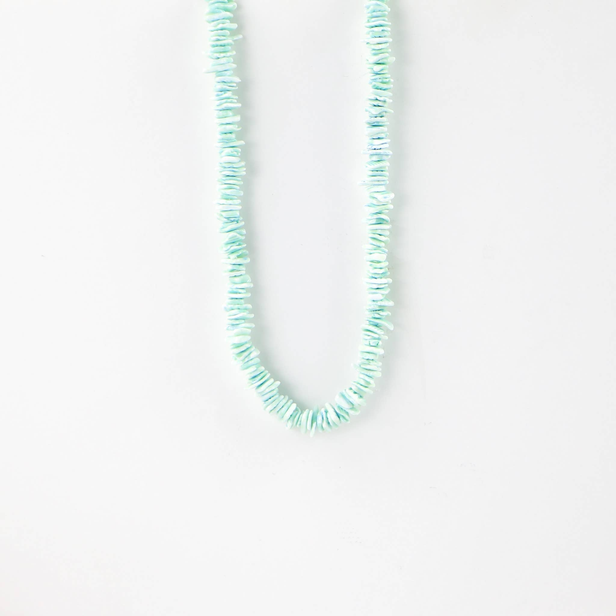 Collar con cuentas Halawa Bay de Pineapple Island: Verde