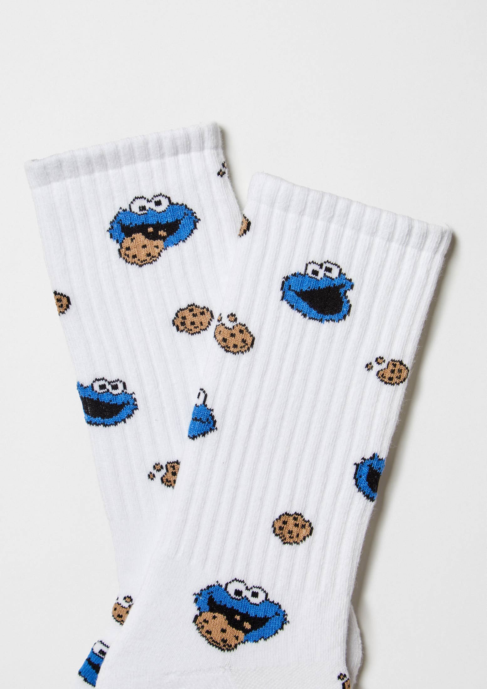 Calcetines Besocks BeSesameStreet Cookie Monster Full Street - Organic Cotton