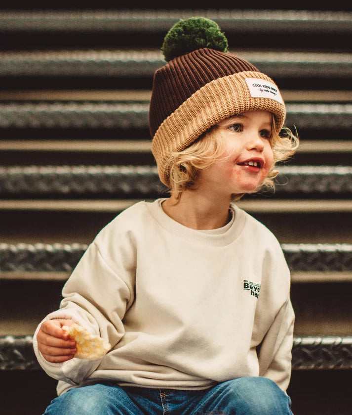 Gorro Hello Hossy Block Pistachio