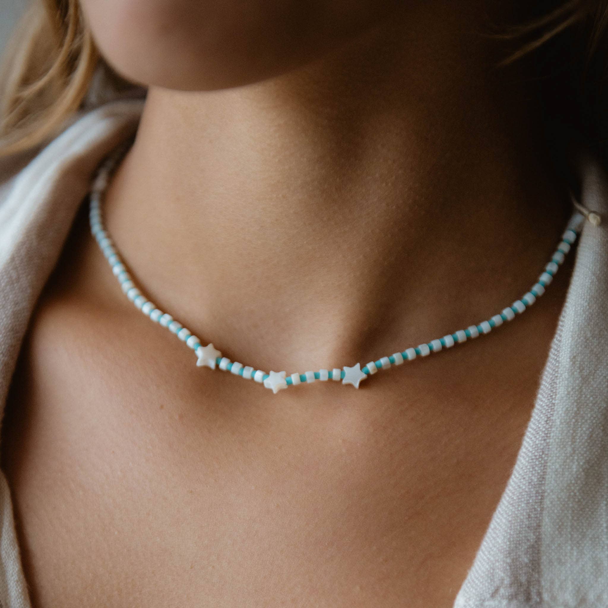Collar con cuentas Jimbaron Bay, Surf, de Pineapple Island