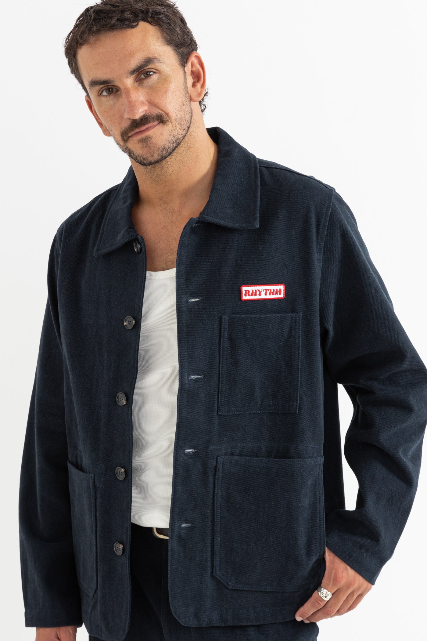 Cazadora Rhythem CANVAS MECHANICS JACKET Para Hombre