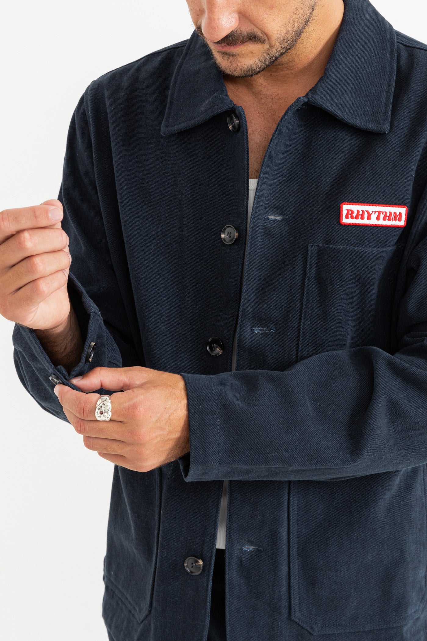 Cazadora Rhythem CANVAS MECHANICS JACKET Para Hombre