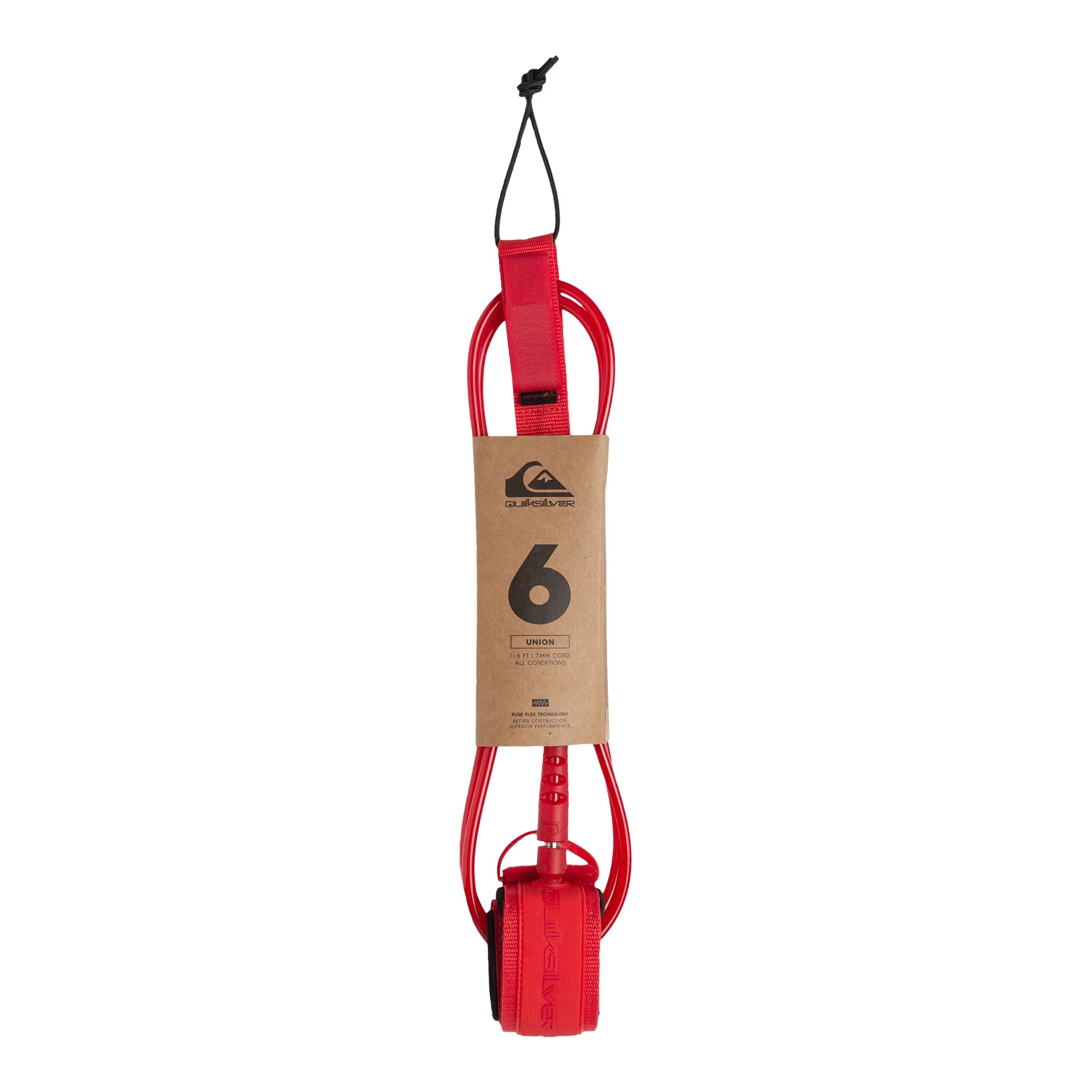Leash Quiksilver Union 6 Rojo