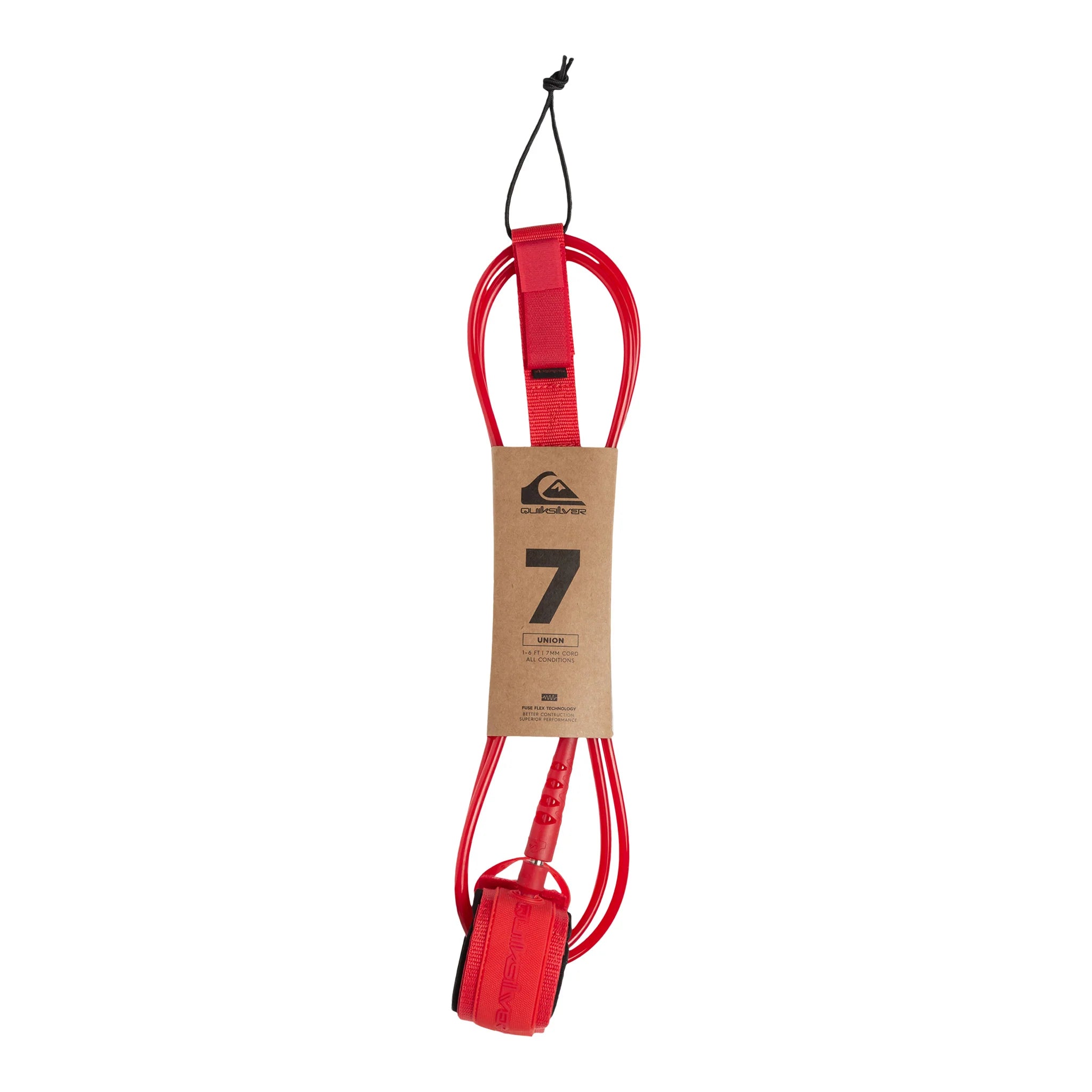 Leash Quiksilver Union 7 Rojo