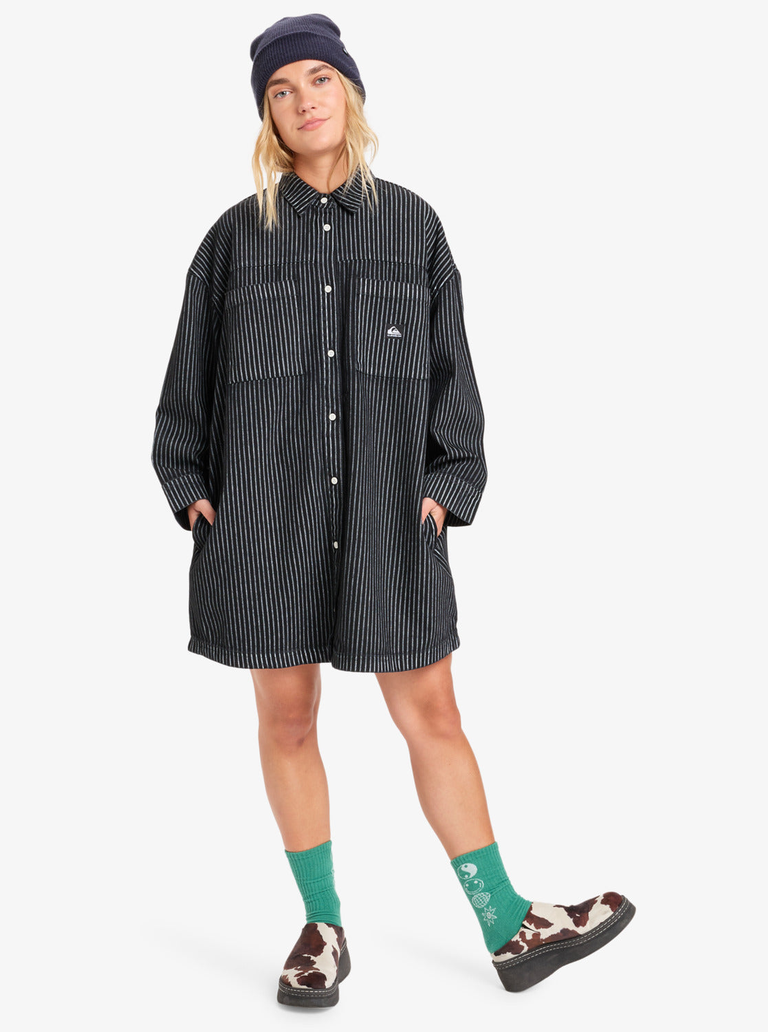 Vestido Tipo Camisa Iced Age Woven Quiksilver