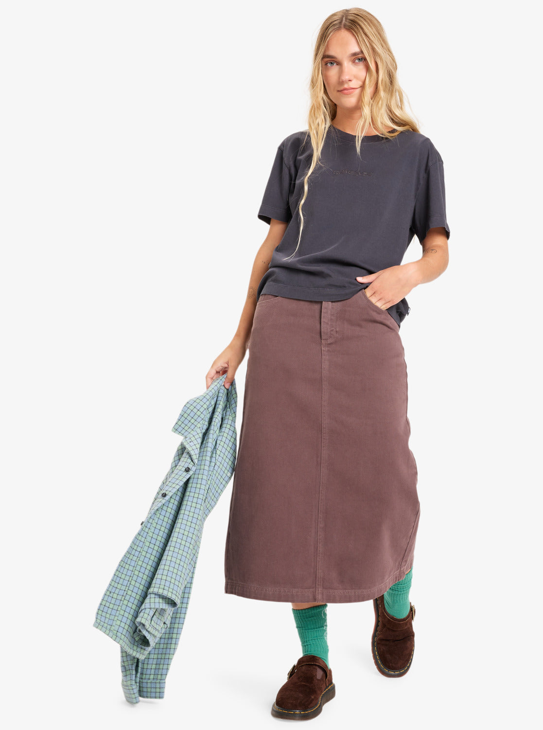 Falda Larga Para Mujer Mason Quiksilver