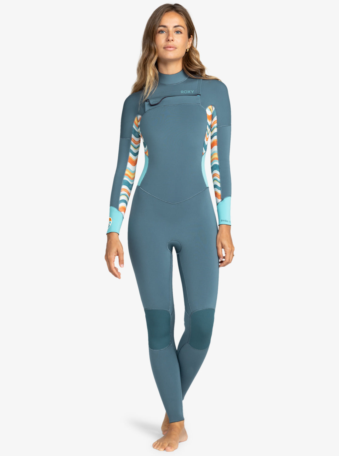 Traje de Surf con Cremallera en el Pecho -4/3mm Swell Series - para Mujer Roxy