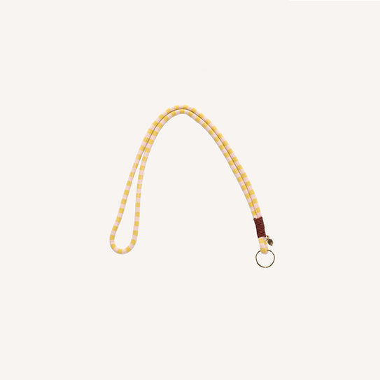 Cordón Para Llaves Sticky Lemon Amarillo