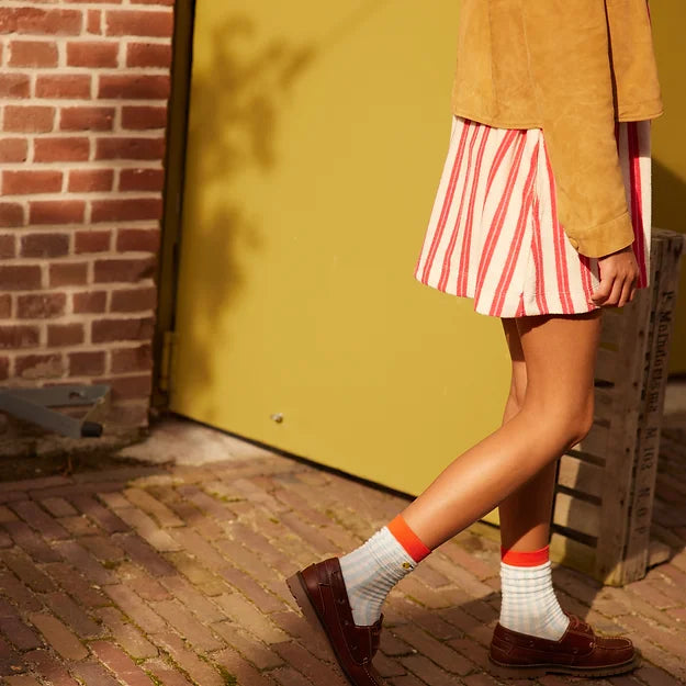 Calcetines Sticky Lemon Rayas Azul