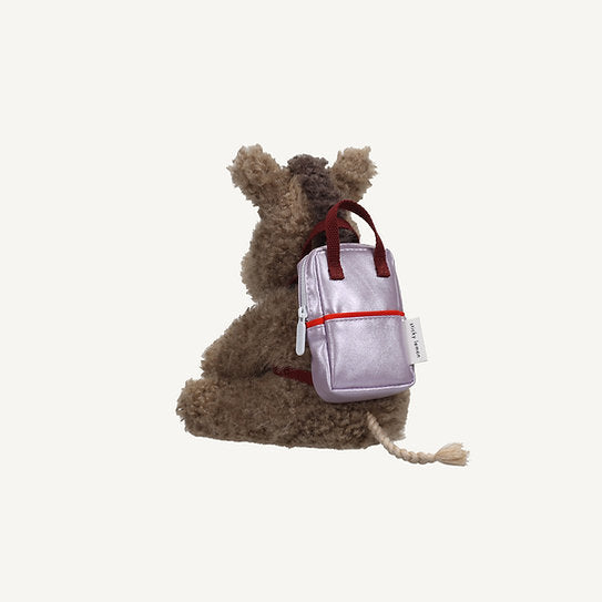 Mini Mochila •Sticky Lemon •Con Purpurina •Lila