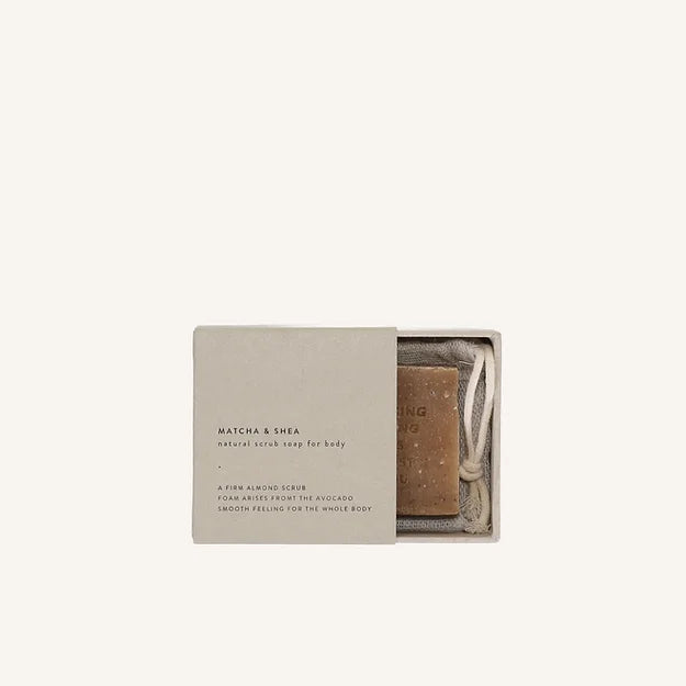 Jabón Monk & Anna   | exfoliante | matcha + karité |