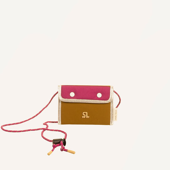 Bolso Billetera Sticky Lemon Rosa