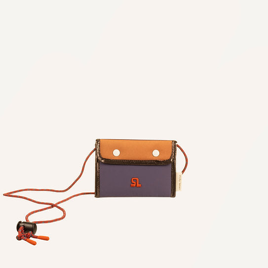 Bolso Billetera Sticky Lemon Azul