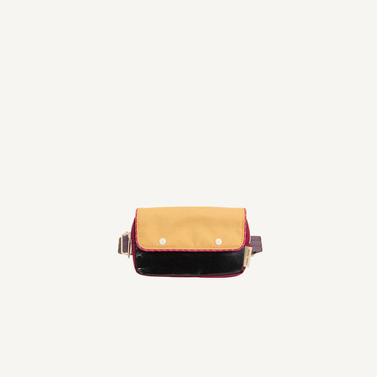 Riñonera Pequeña Sticky Lemon Better Together Negro/Beige