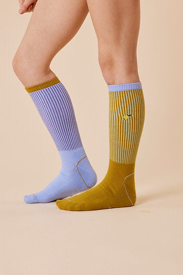 Calcetines Sticky Lemon Better Toguether Bádminton Azul