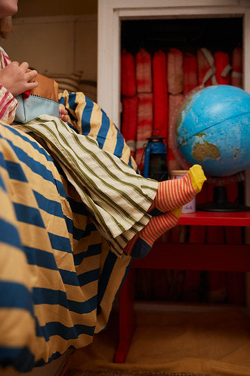 Calcetines Sticky Lemon Rayas Amarillo