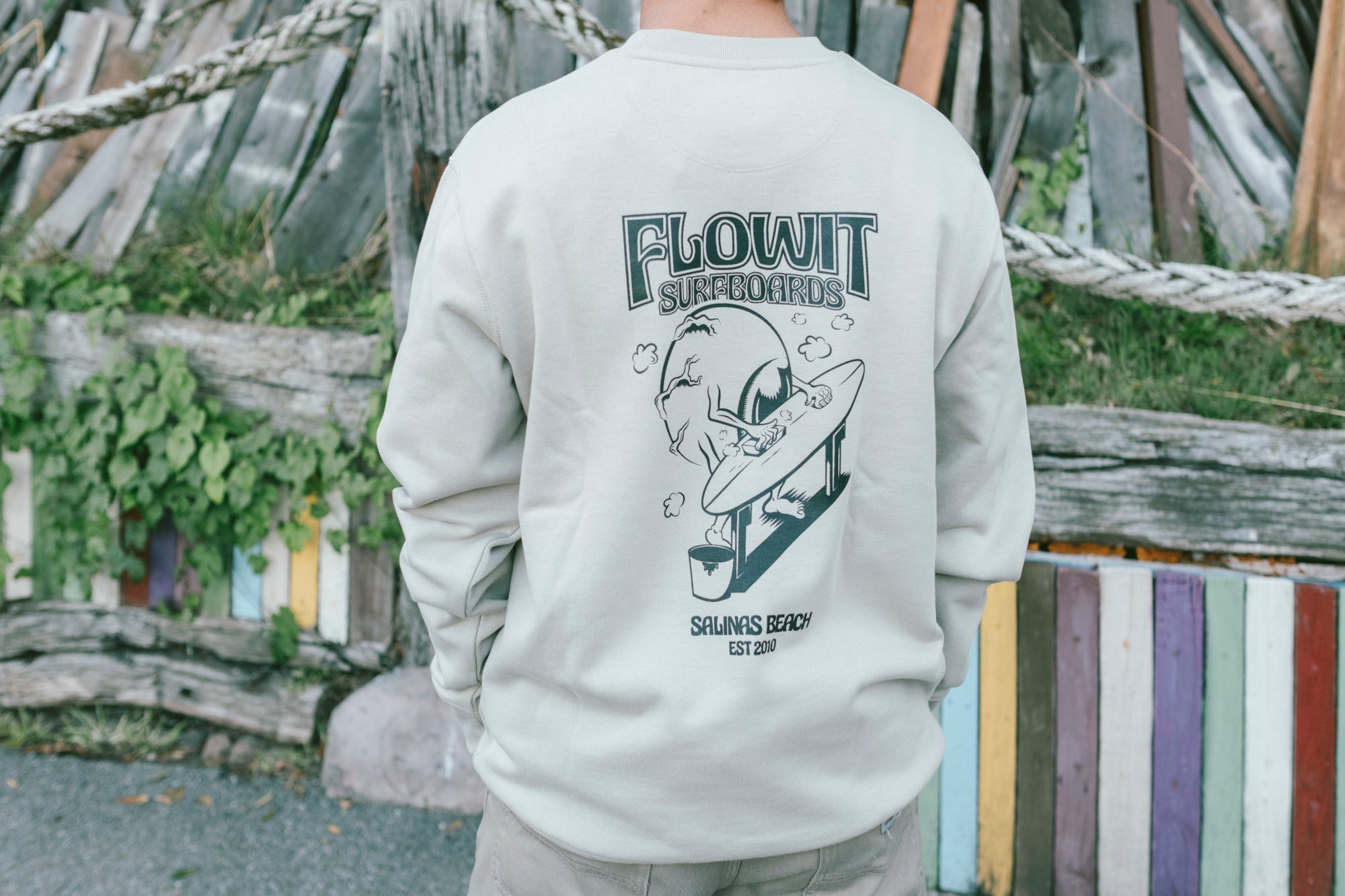 Sudadera Flowit Sin Capucha  Ojo Shaper