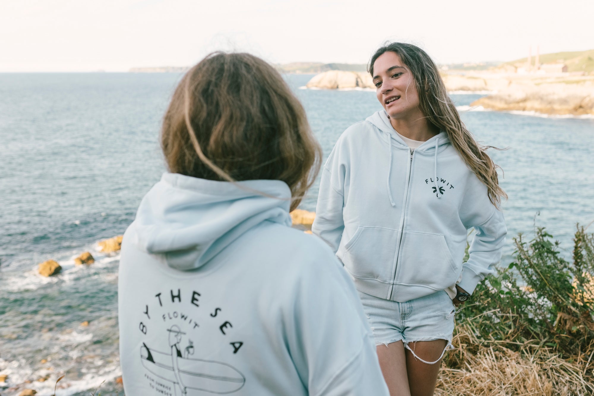 Sudadera Flowit By The Sea Para Mujer