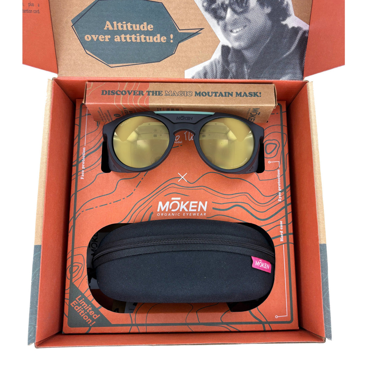 Gafas de Sol MÖKEN HAWKINS BLK-GRN-COP HELIAS PRO MODEL PACK