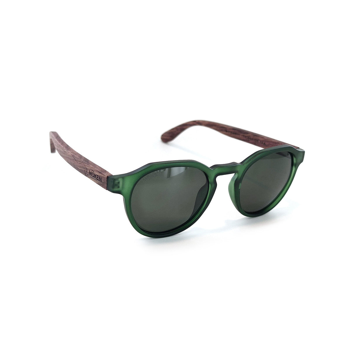 Gafas De Sol Moken Green Wood Verde