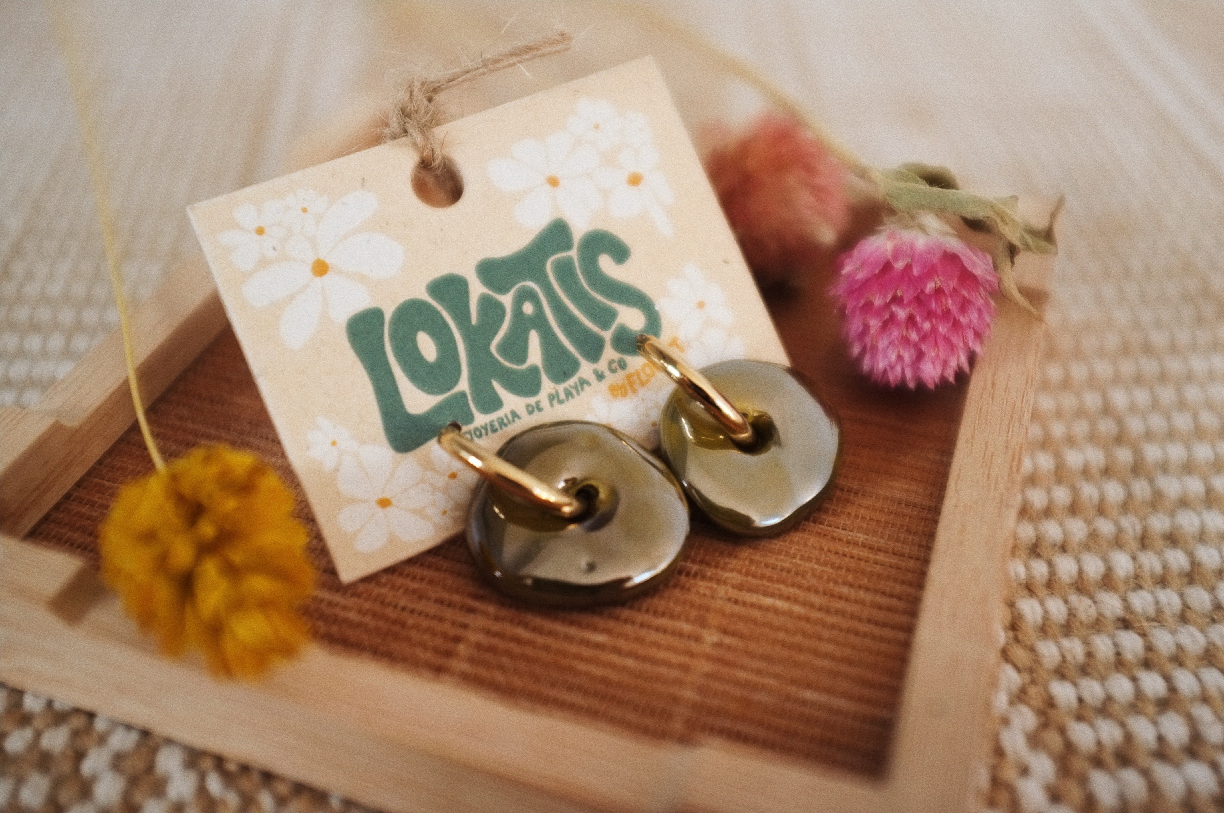 Pendientes Lokatis Dazzler Kaki