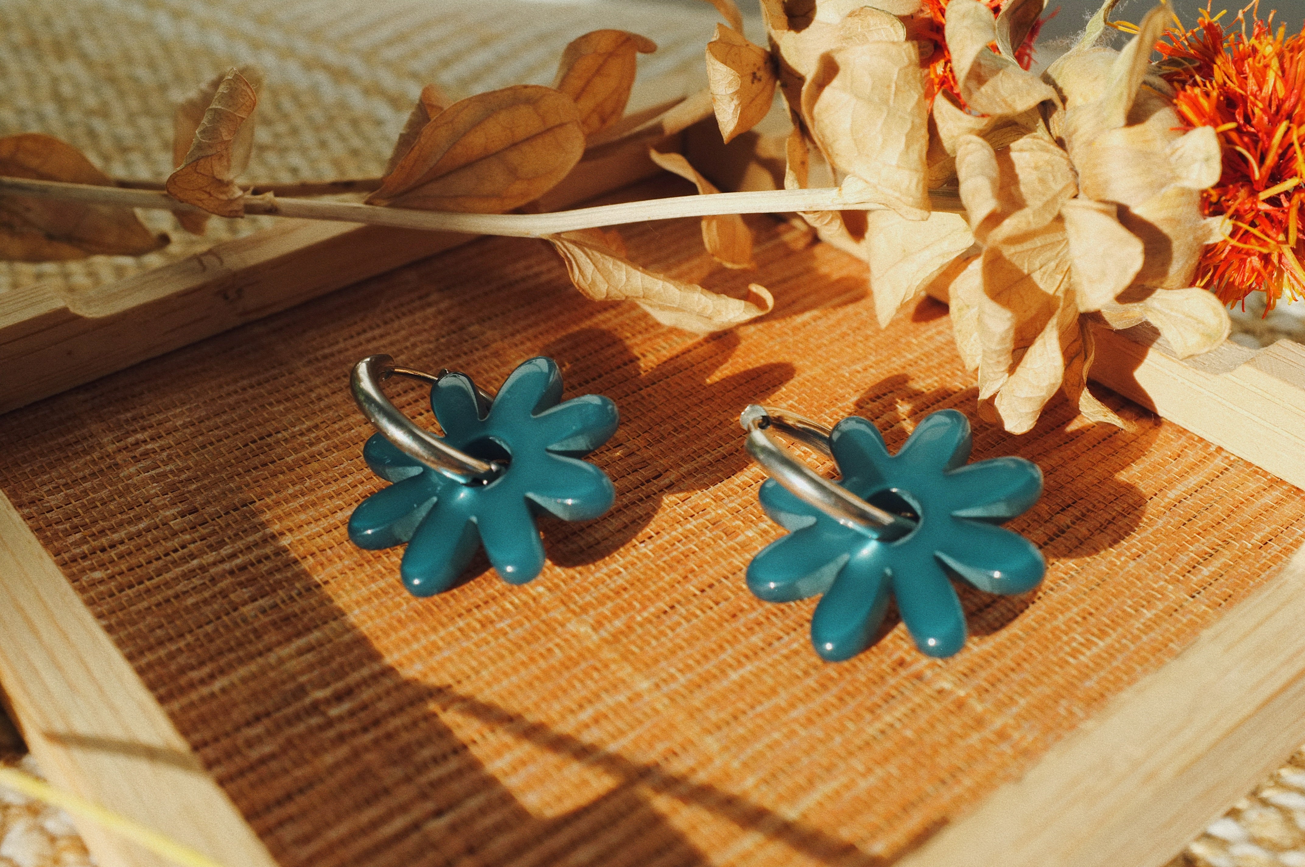 Pendientes Lokatis Flora Océano Mediano