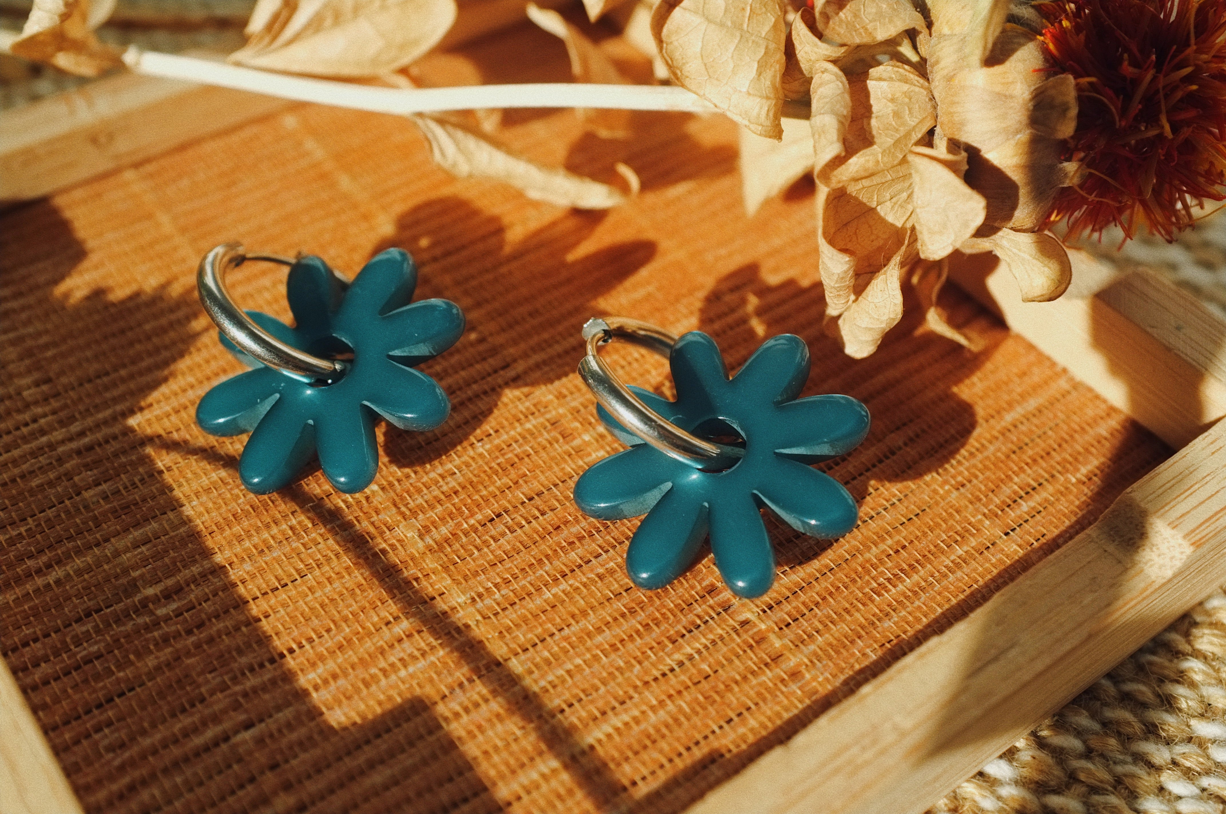 Pendientes Lokatis Flora Océano Mediano