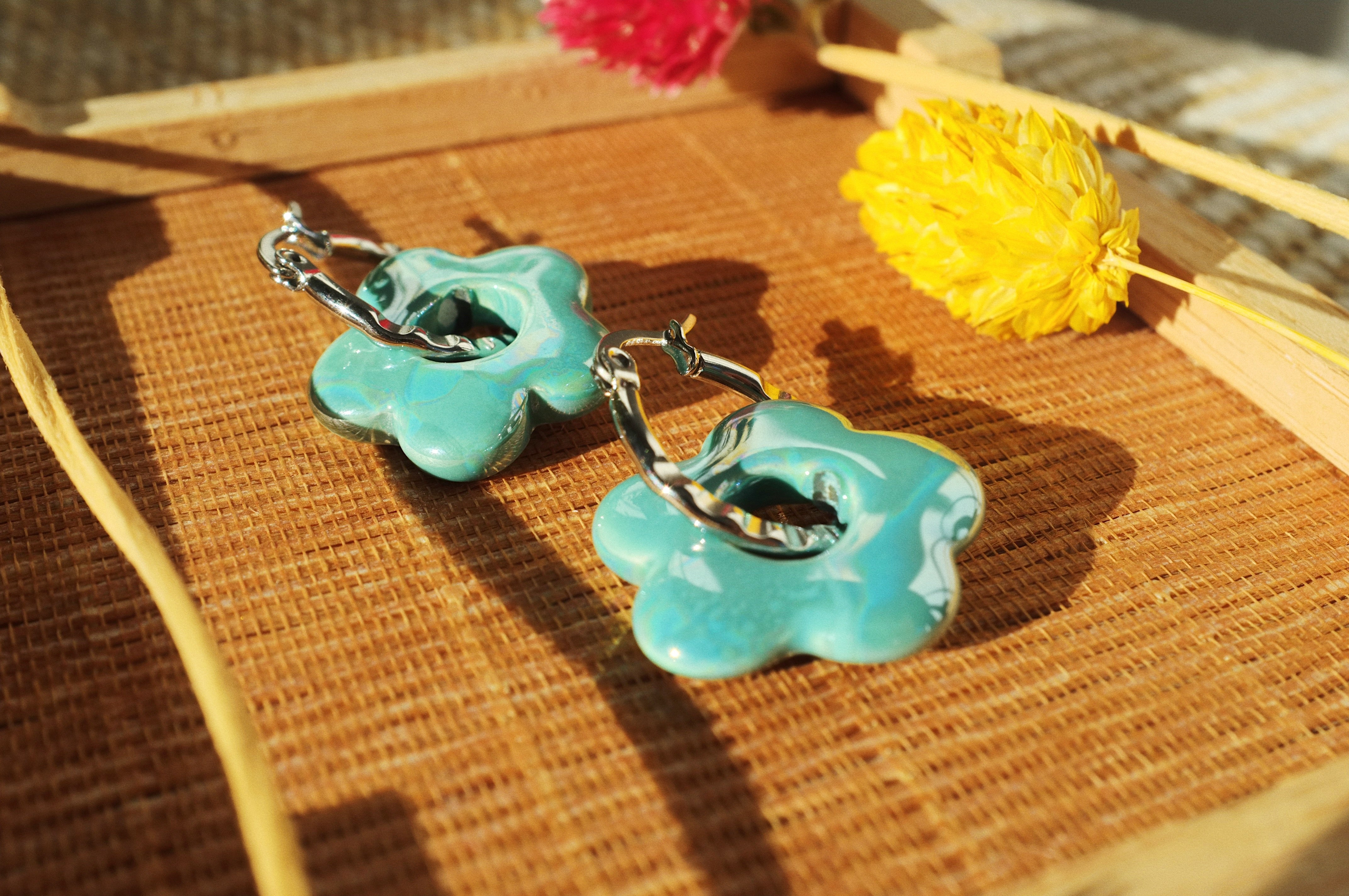 Pendientes Lokatis Mid Margaritas Azul