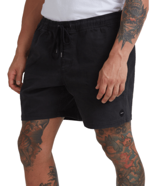 Pantalón Corto RVCA ESCAPE ELASTIC SHORT Negro