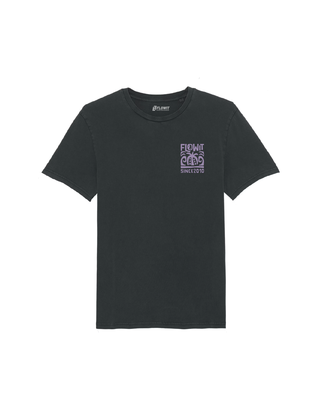 Camiseta Flowit Ying Yang Negra Unisex