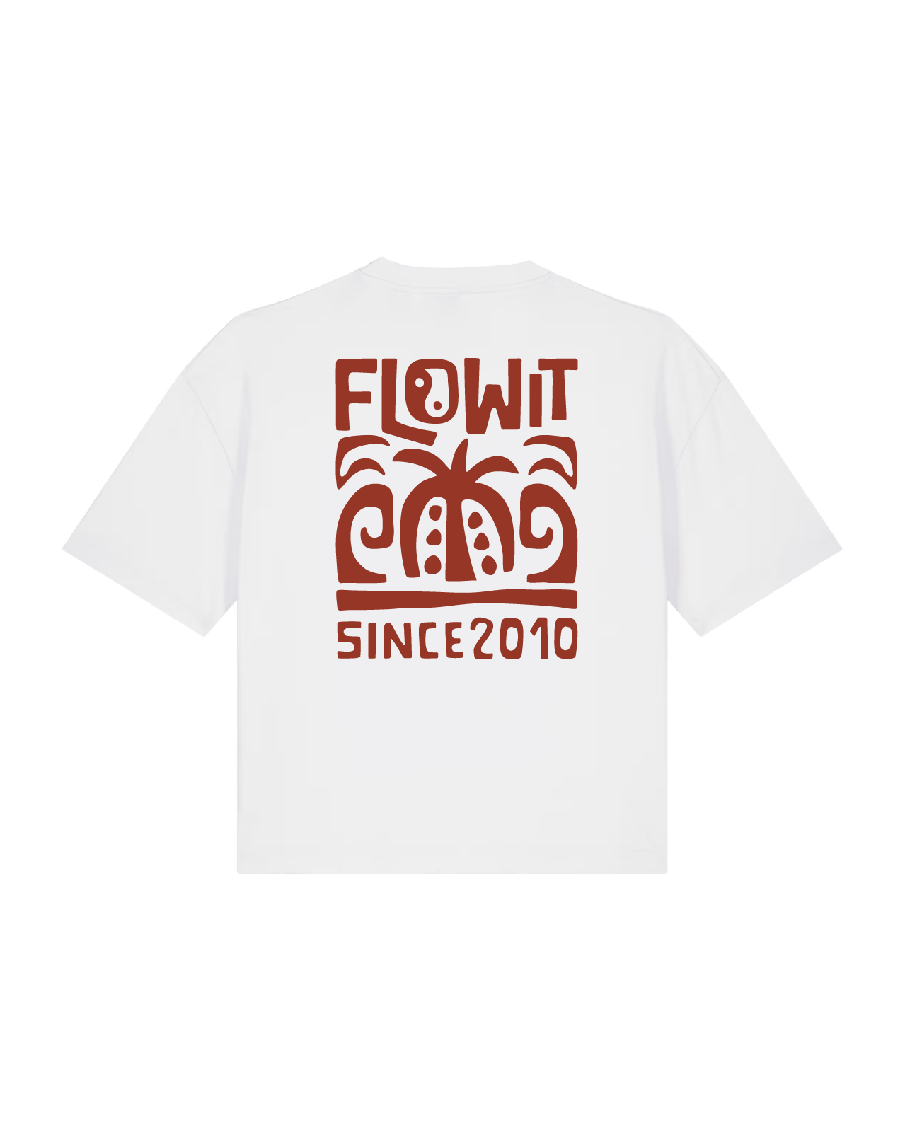Camiseta Flowit Ying Yang Blanca