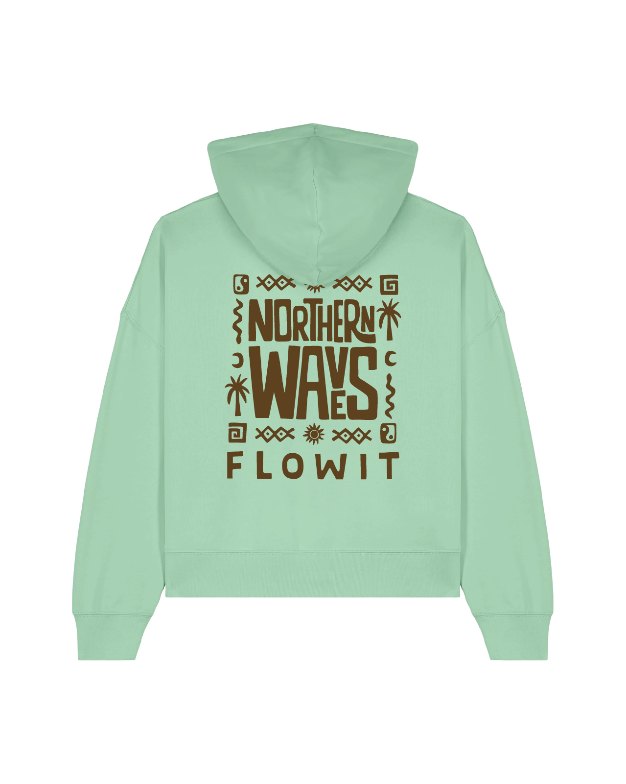 Sudadera Flowit Northern Waves Para Mujer