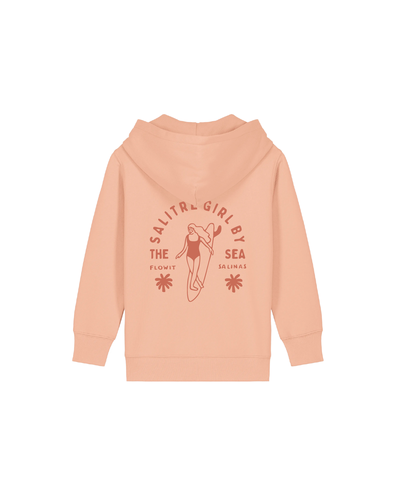 Sudadera De Cremallera Flowit Salitre Girl Infantil Unisex 3-13