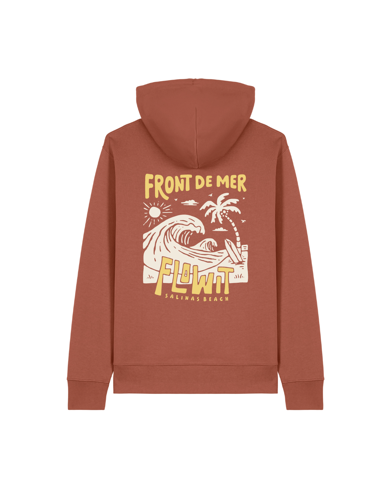 Sudadera Flowit Front De Mer Teja