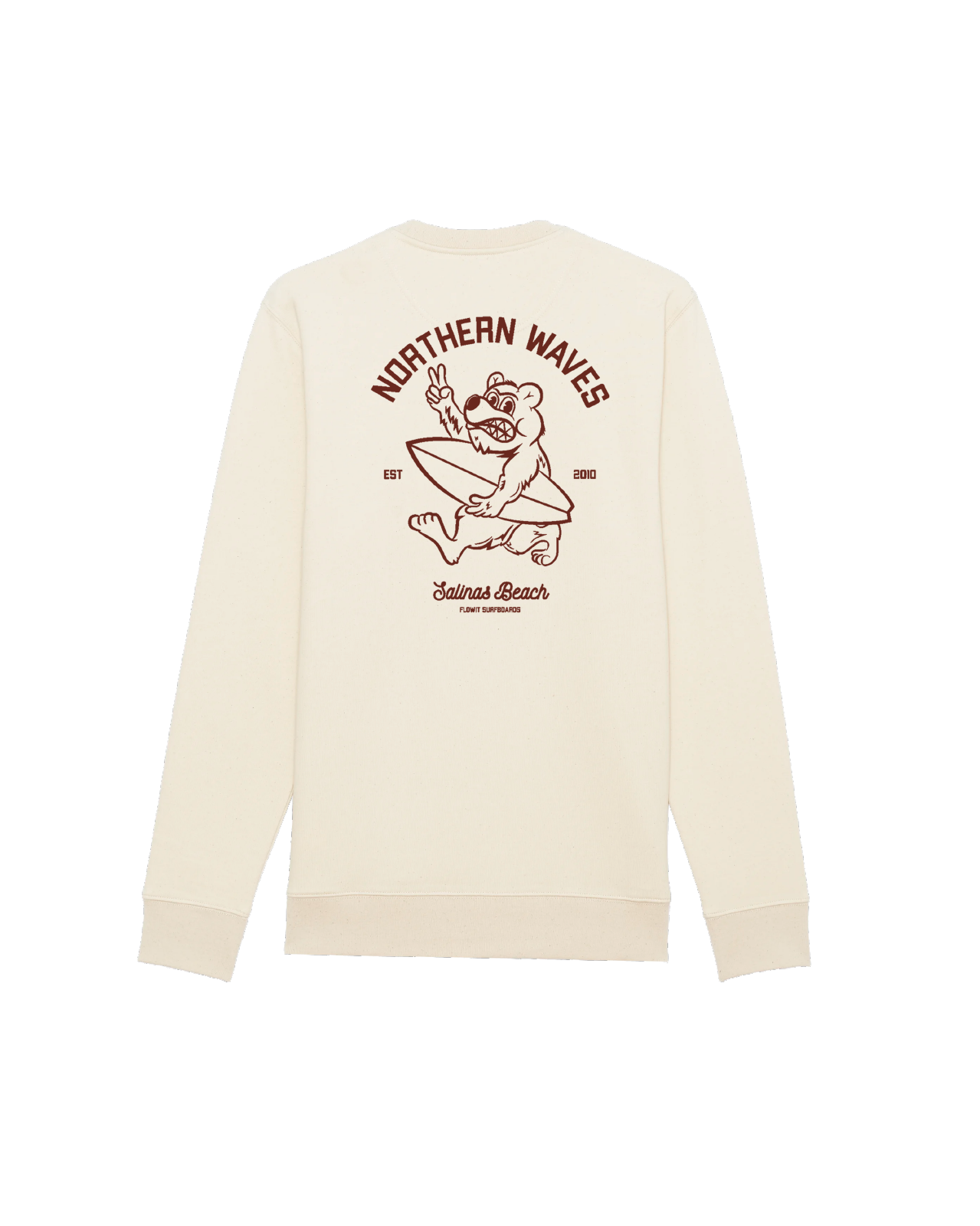Sudadera Sin Capucha Oso Surfer