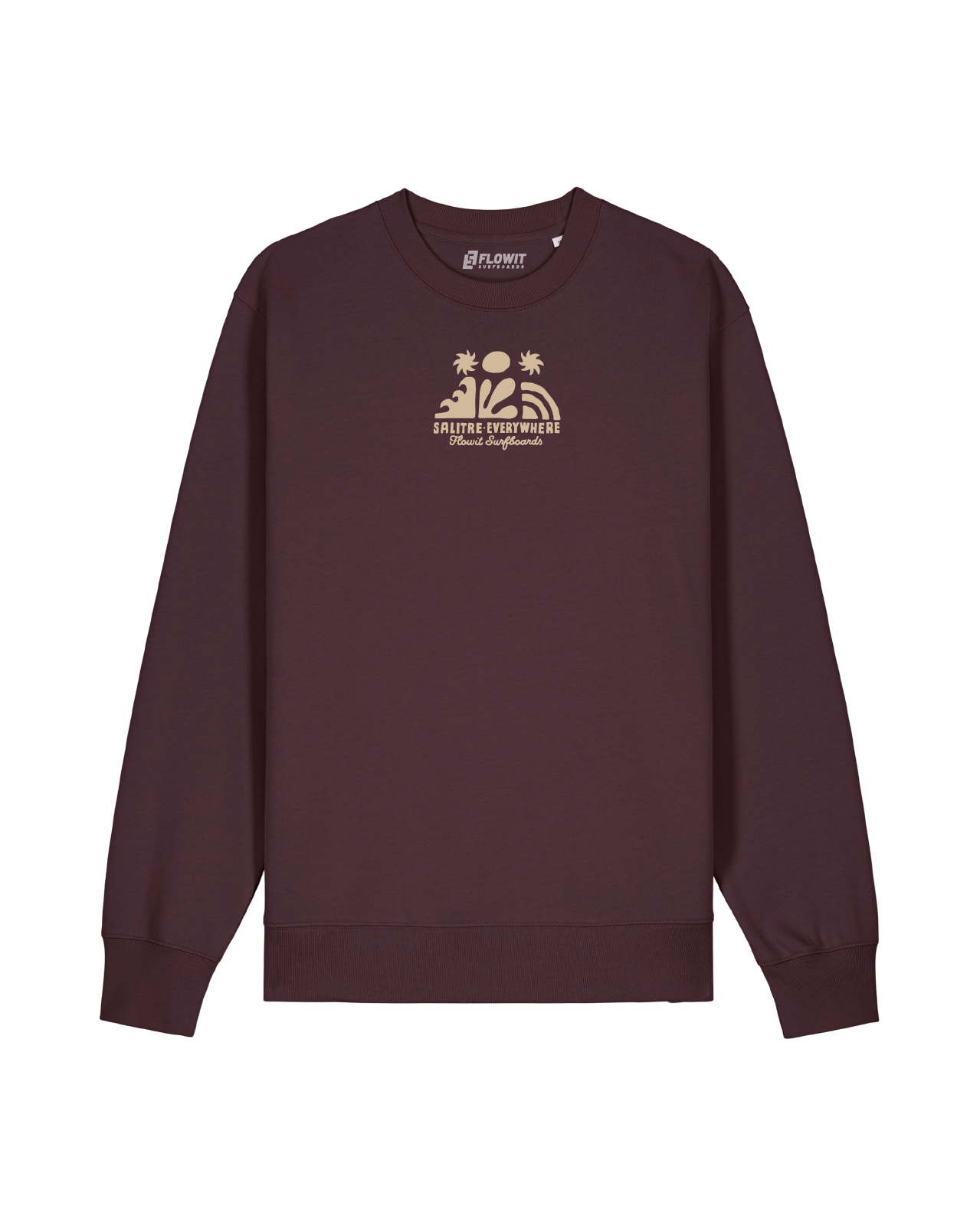 Sudadera Sin Capucha Salitre Asimétrico