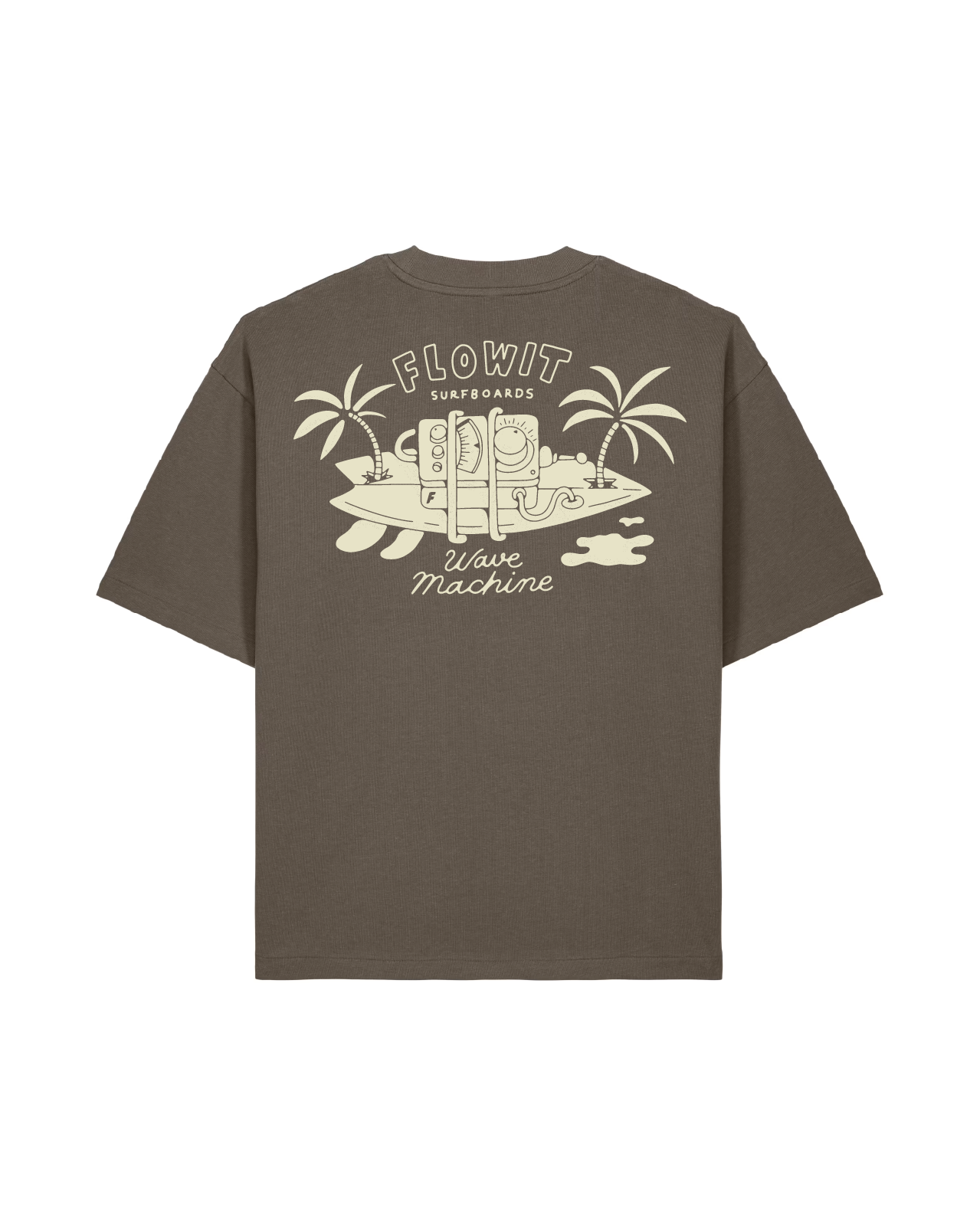 Camiseta Flowit  Wave Machine  Unisex