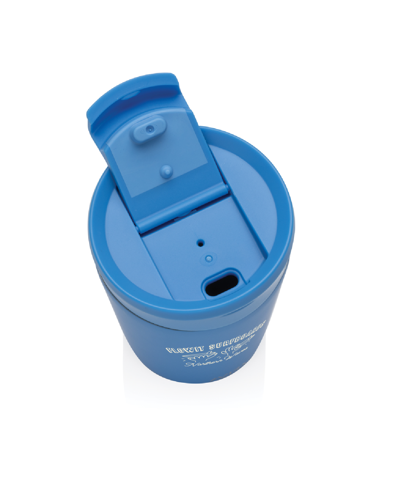Vaso Térmico FLOWIT 300 ml Northern Wave Azul