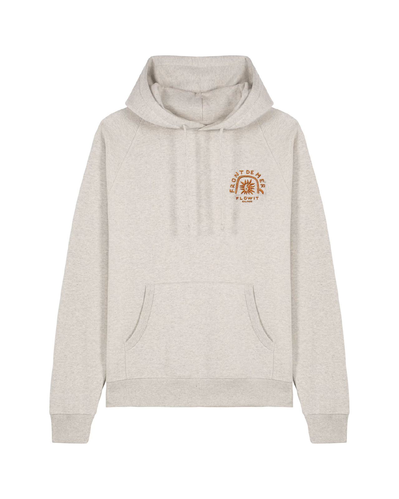 Sudadera Flowit Front De Mer Bordado Gris
