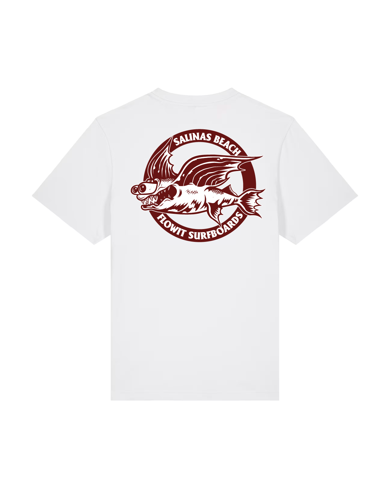 Camiseta Flowit Pez Volador Blanca