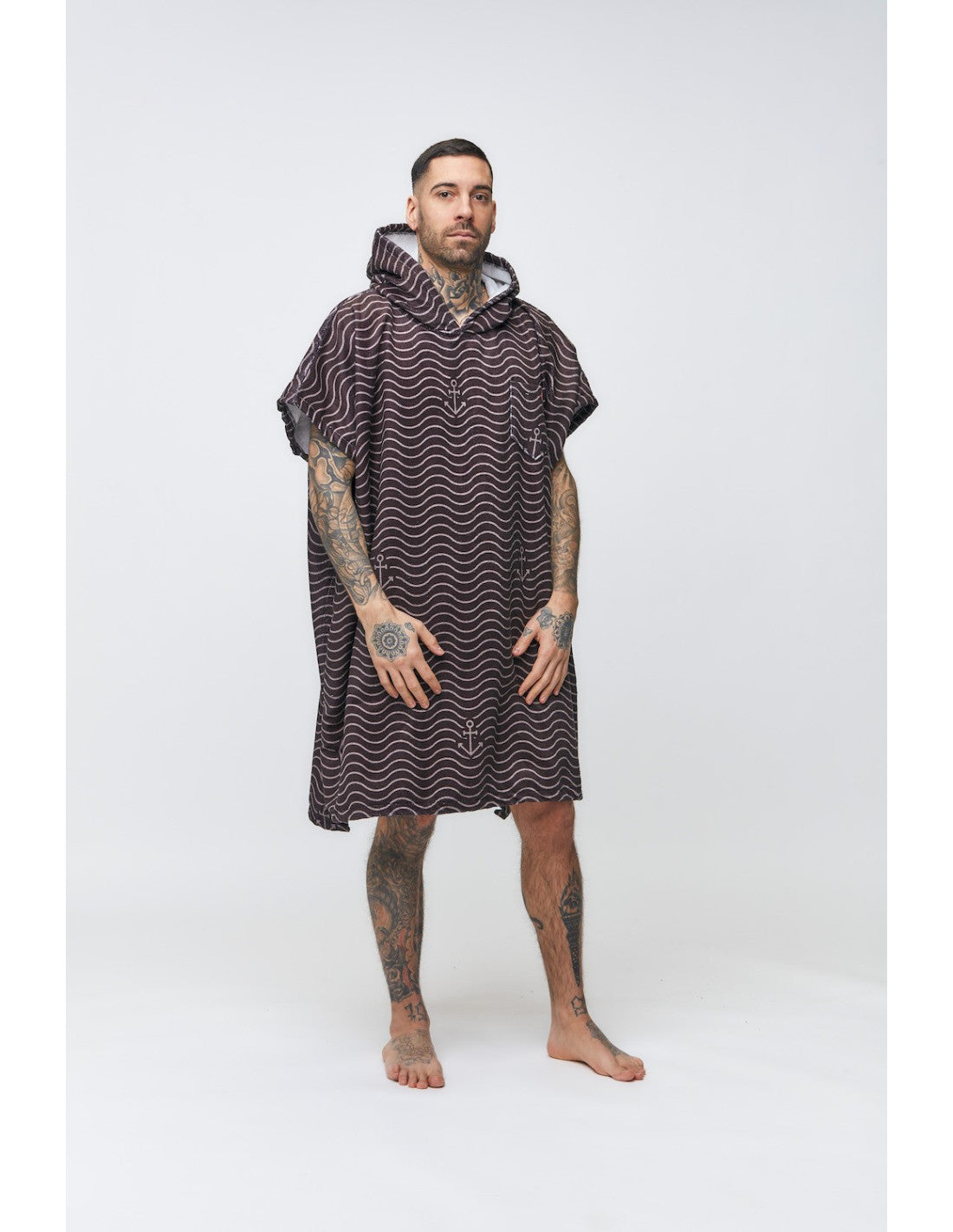Poncho After Essential Waves Black