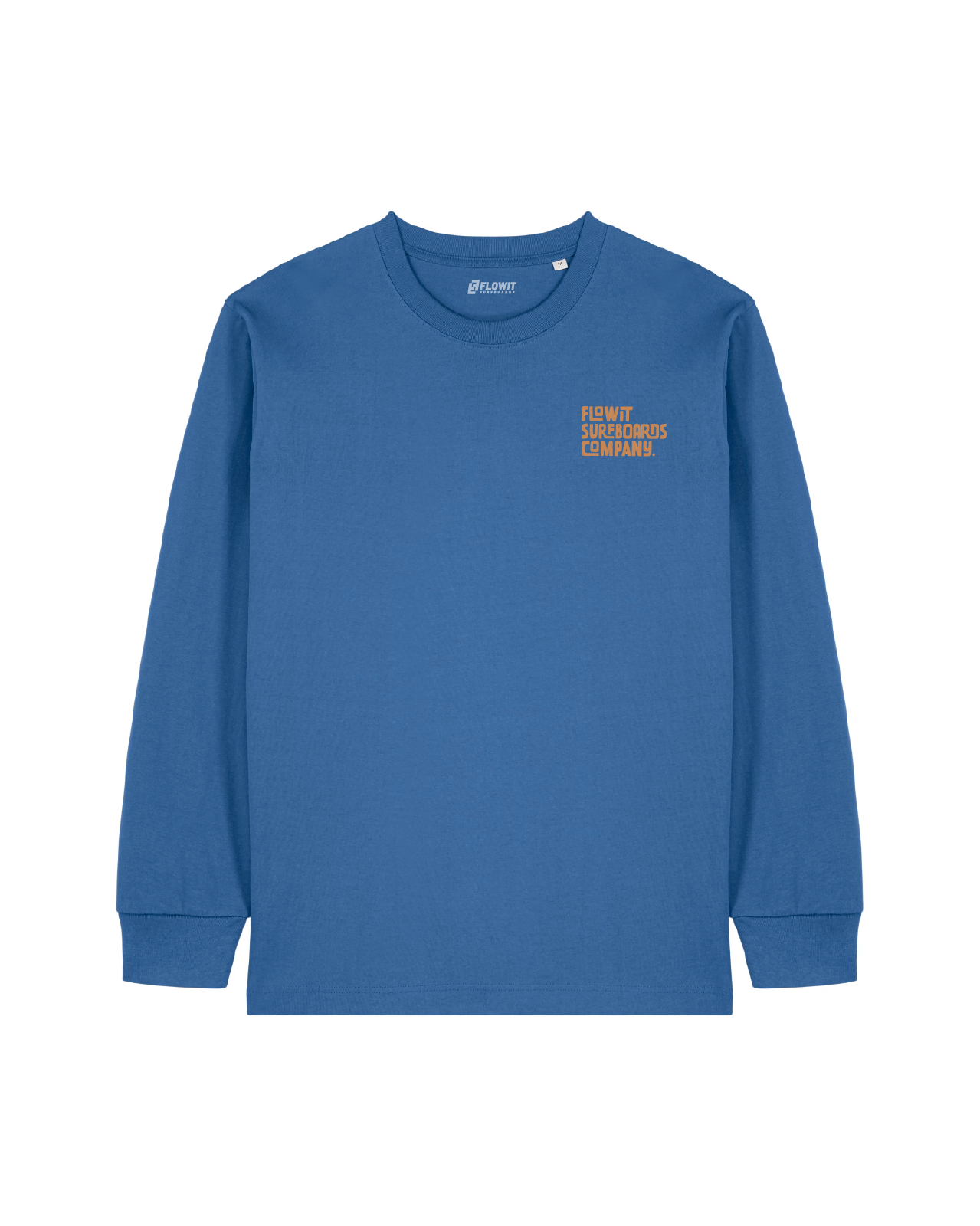 Camiseta De Manga Larga Quilla Azul